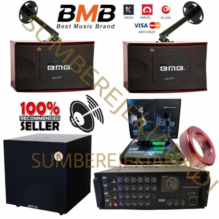 DISTRIBUTOR PAKET SOUND KARAOKE BMB 10 INCH SUBWOOFER 12 INCH BMB