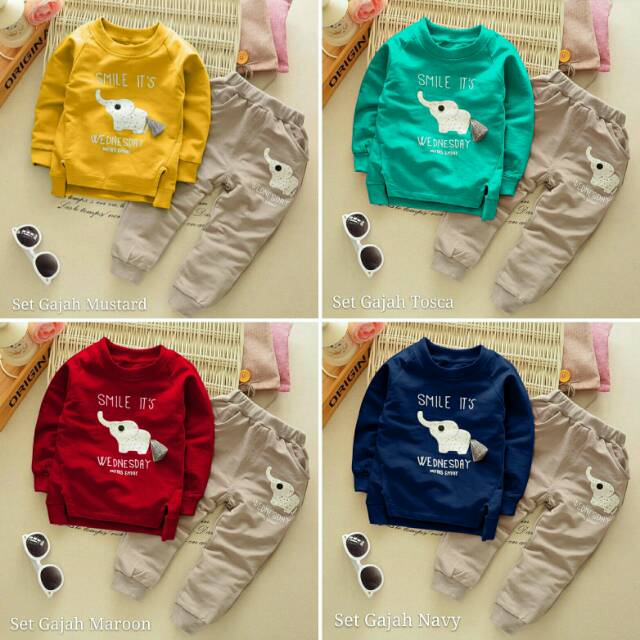 Setelan Elephent Kid KD14