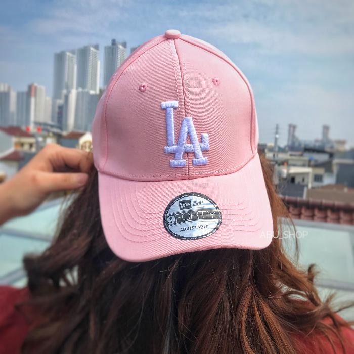 Topi Murah Baseball Pria Wanita Dewasa Bordir LA Los Angeles Premium