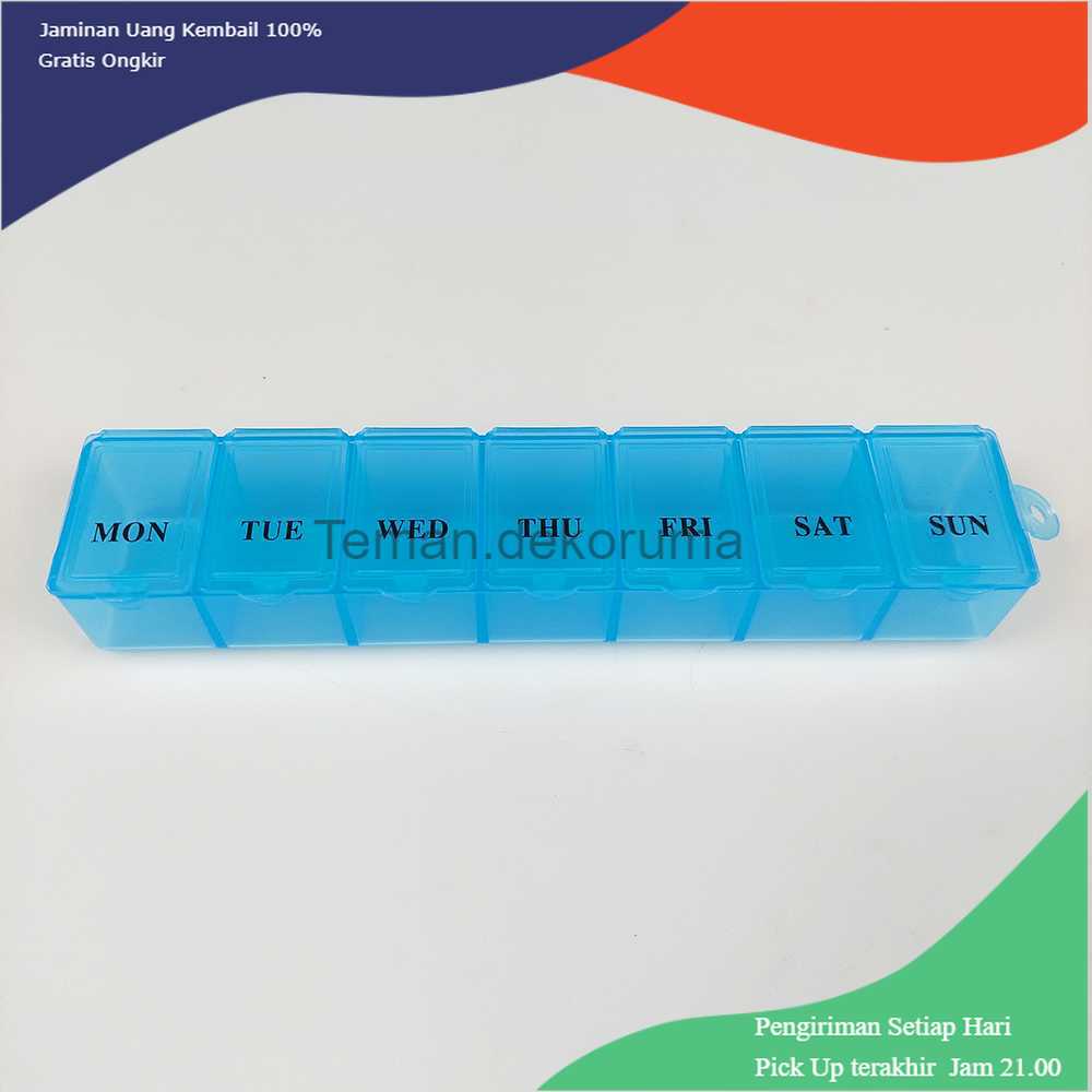 TD-AD1 Kotak Obat 7 Day Medicine Tablet Storage