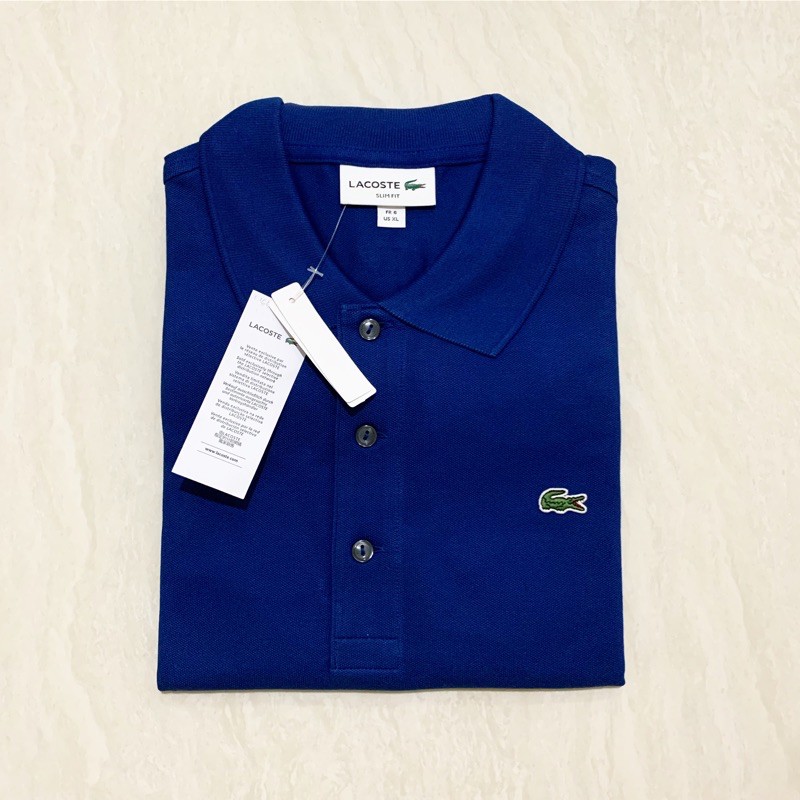 Lacoste Polo Shirt Blue Authentic