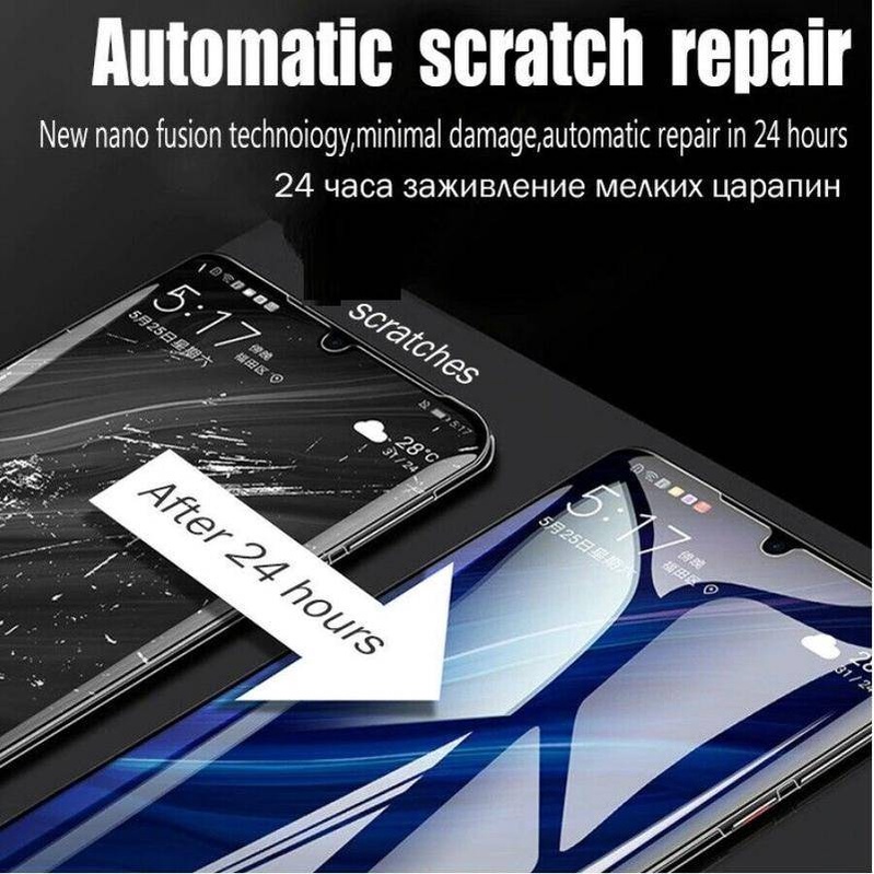 Full Cover Soft Hydrogel film for Huawei Honor Play 6A 6X 7X 7A 7C 6C Pro Screen Protector On Honor 7S 10 9 8 Lite ( not glass )