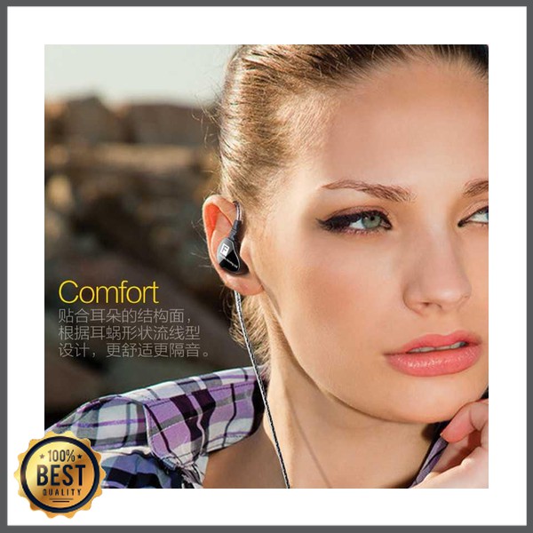 TG-EP015 QKZ Dual Driver Earphone HiFi Dengan Mic - QKZ-CK9