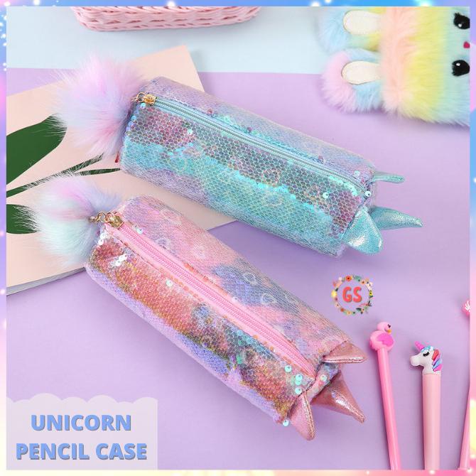 

Diskon Kotak Pensil Unicorn Sequin / Unicorn Pencil Case / Kotak pensil - 313 Diskon