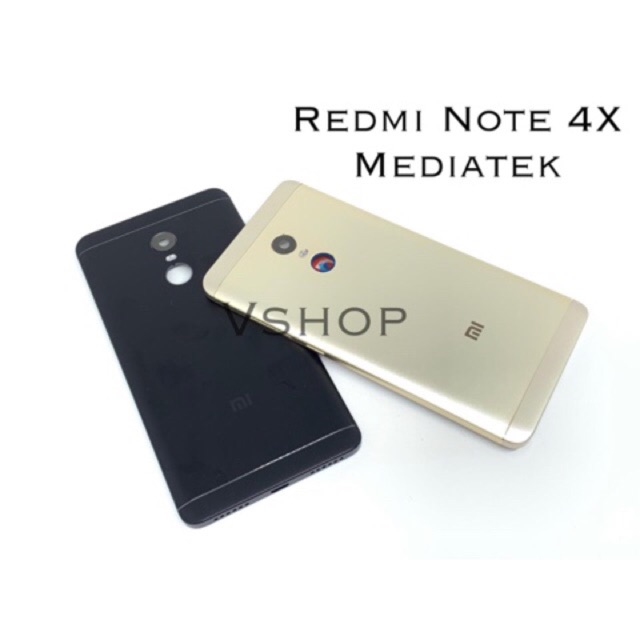 Backdoor Tutupan Baterai Casing Belakang Xiaomi Redmi Note 4X Mediatek (mtk)