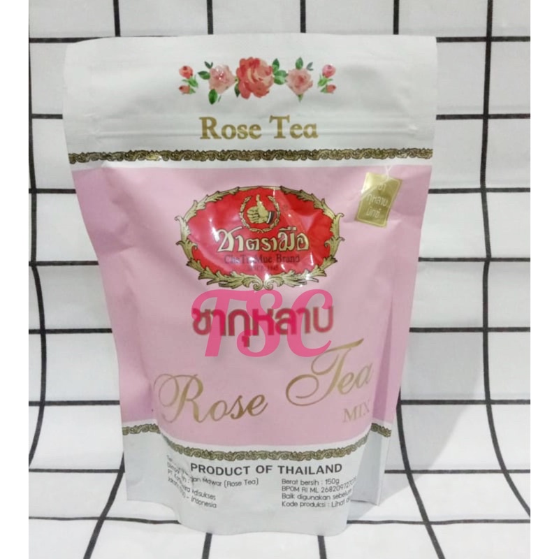 

Chatramue Thai Rose Tea 150gr / Teh Bunga Mawar / Tea Repack