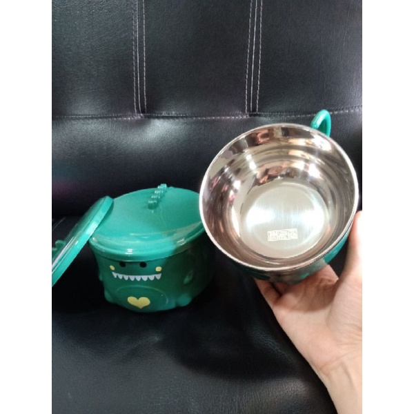 Mangkok makan Dino/Mangkok makan anak/Mangkok dino