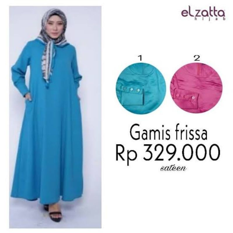 ELZATTA GAMIS FRISSA / GAMIS ELZATTA PROMO / GAMIS ELZATTA MURAH
