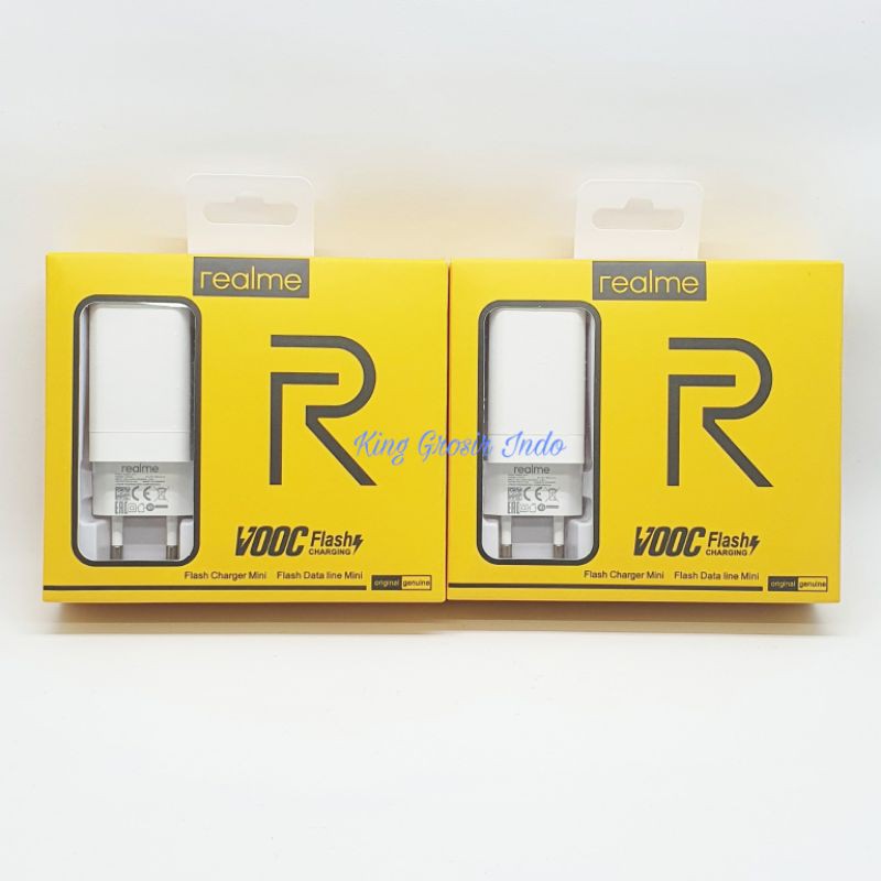 Charger Realme R 17 Micro USB ( Super VOOC Flast Charging ) Original