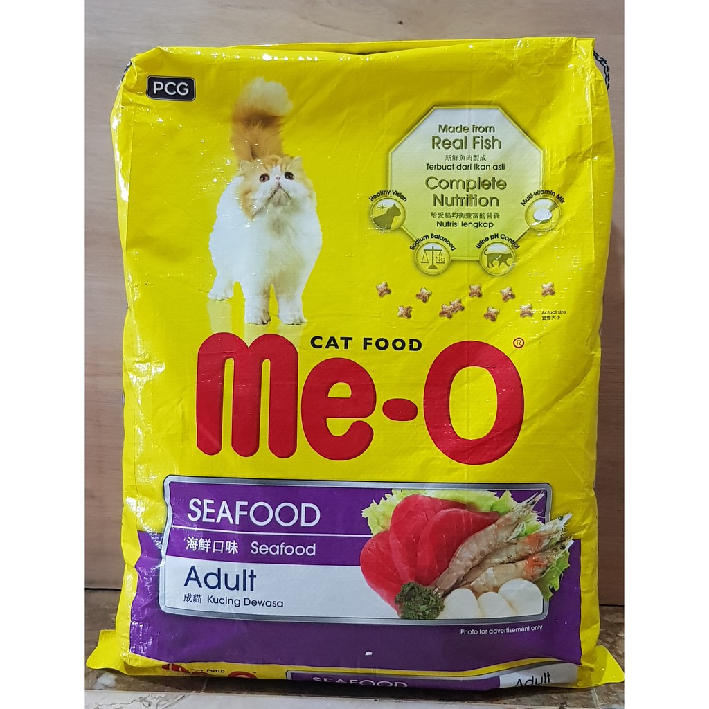 MAKANAN KUCING MEO SEAFOOD 7KG ( KHUSUS GOSEND &amp; GRAB )