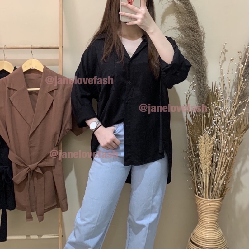 KEMEJA OVERSIZE TANGAN PANJANG | KEMEJA HAWAI | KEMEJA RAYON | OVERSIZE RAYON | KEMEJA WANITA | KEMEJA OVERSIZE | KEMEJA UNISEX | ATASAN WANITA | BLOUSE WANITA | BLOUSE KEMEJA | BAJU WANITA | BAJU MURAH