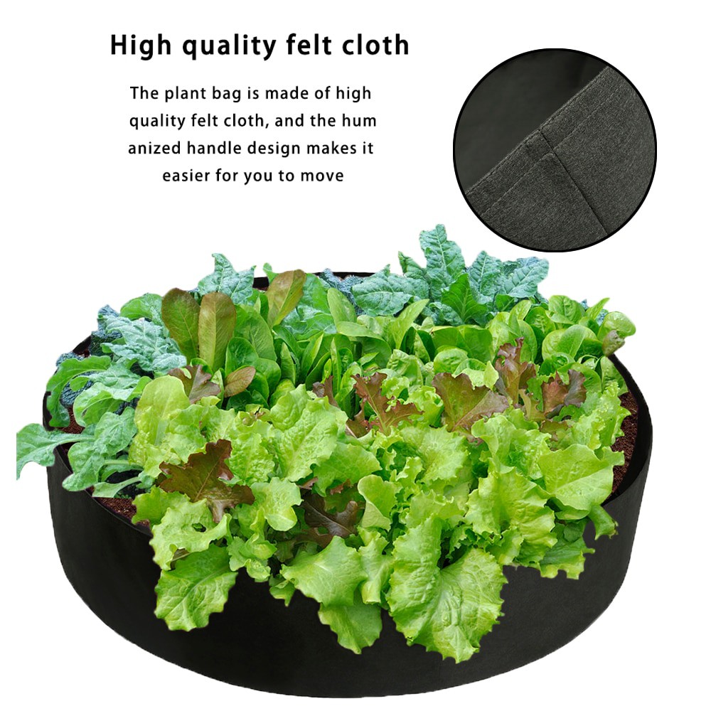 Pot Tanaman Jumbo Bahan Breathable Felt Fabric Ukuran 92x30cm