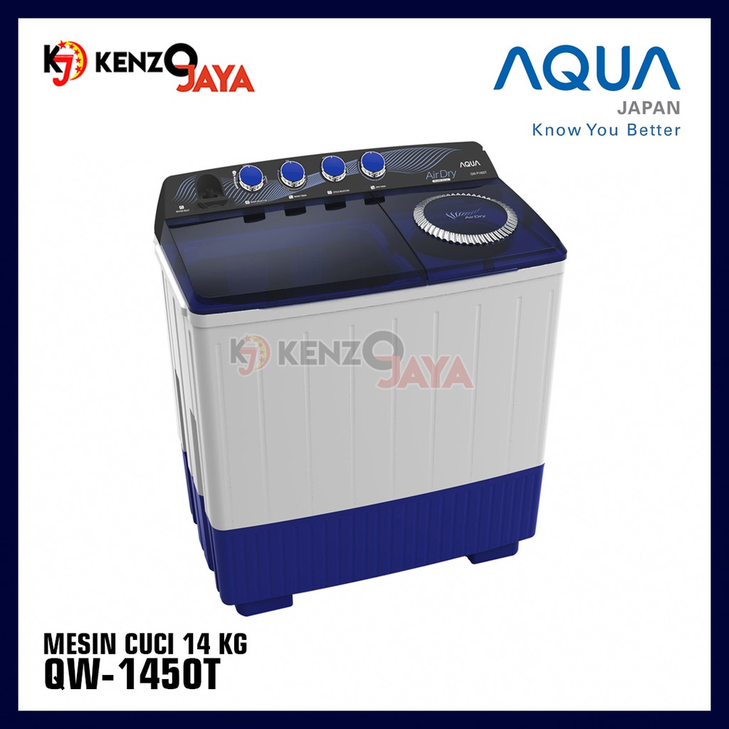Mesin Cuci AQUA QW-1450XT | 14 Kg