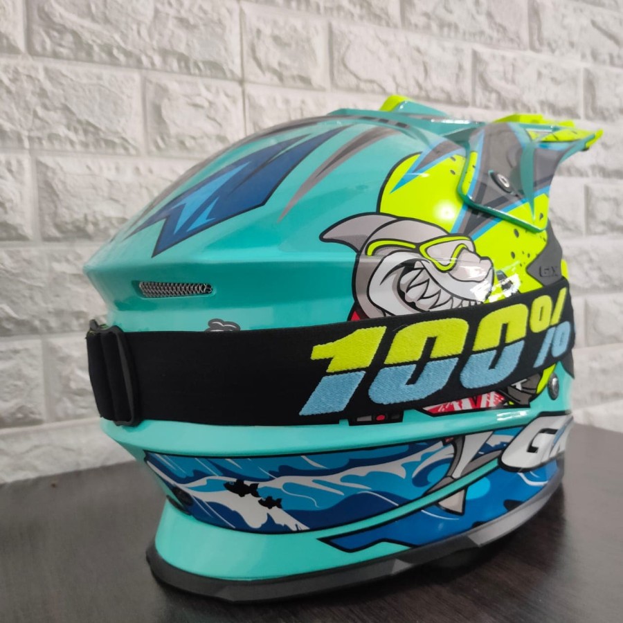 GIX CROSS SHARK BLUE/YELLOW