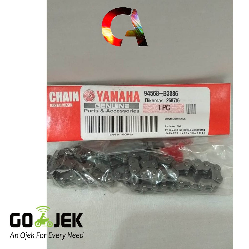 Cam Chain Rantai Mesin Rantai Keteng Set Yamaha Jupiter Z Vega R New Camshaft B3086