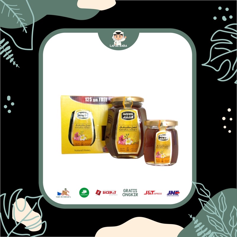 

Paket Madu Alshifa 500gram free 125gram 100% asli
