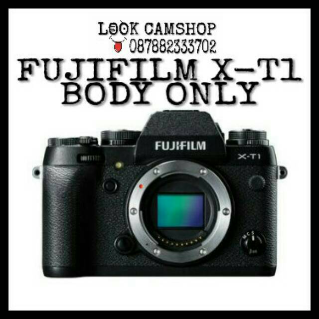 KAMERA MIRRORLESS FUJIFILM X-T1 XT 1 FUJI XT1 - BO ( BODY ONLY )