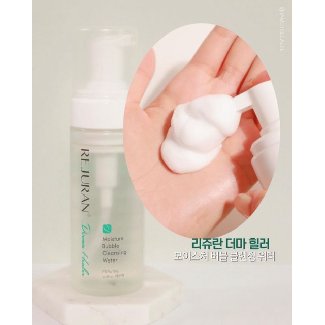 Rejuran Derma Healer Moisture Bubble Cleansing Water 150ml