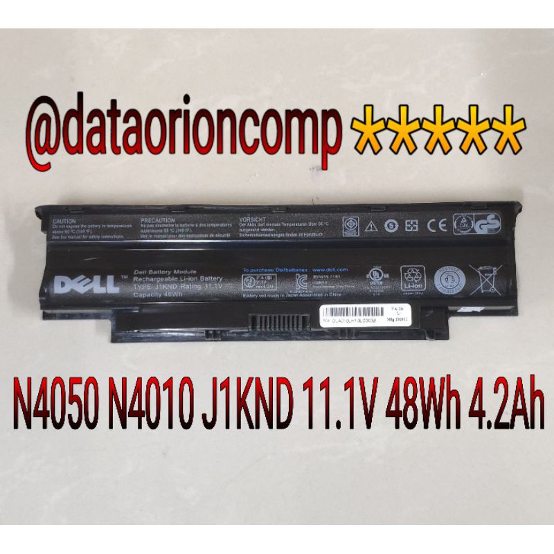 Baterai batrei batre battery laptop dell inspiron 14R N3010 N4010 N4050 N4110 N5010 N5110 3420