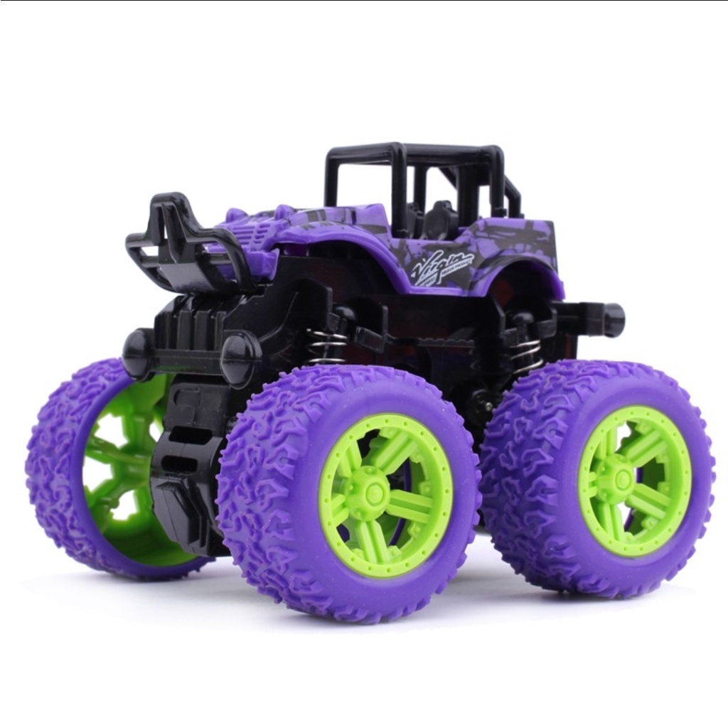 ☀ INDOLAND ☀ T001 Mainan Mobil Mobilan MONSTER ZAP MOBIL JIP OFF ROAD 4 DRIVE INERTIAL BIGFOOT TRUCK POWER