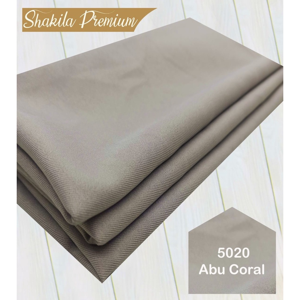Multi Kain Shakila Shakila sakila sakilla premium lebar 1.5 meter-5020 abu coral