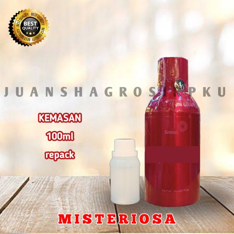 BIBIT PARFUM MURNI || MISTERIOSA || SENSES || REPACK