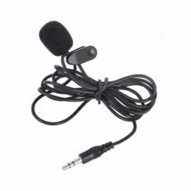 Mic clip on klip mircrophone mini jack 3.5mm