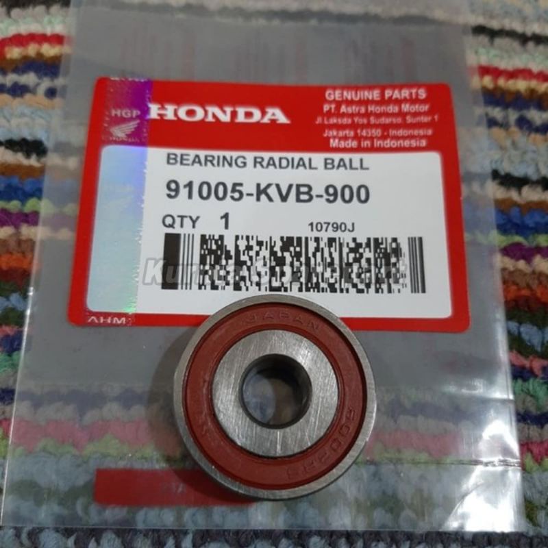 KVB Bearing bak CVT Honda beat Scoopy Vario Spacy