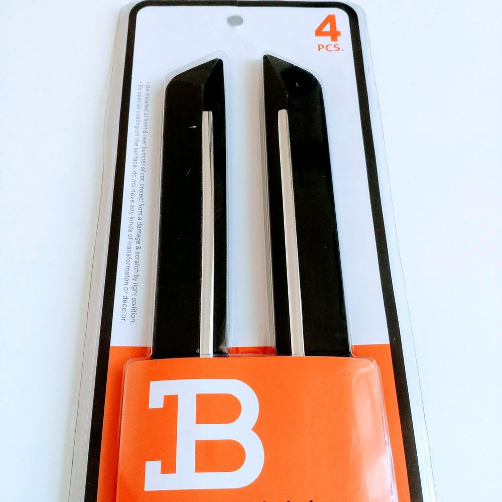 Pelindung bemperguard mobil bumperguard slim tipe B universal warna hitam