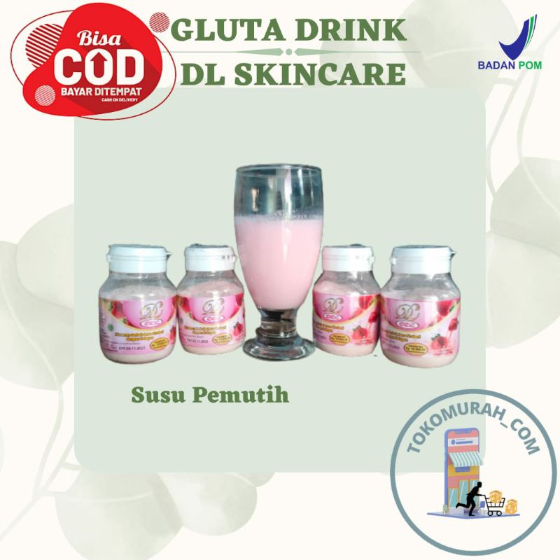 GLUTA DRINK DDL/COLLAGEN DL SKINCARE/SUSU PEMUTIH/GLUTA COLLAGEN DDL/DL SKINCARE