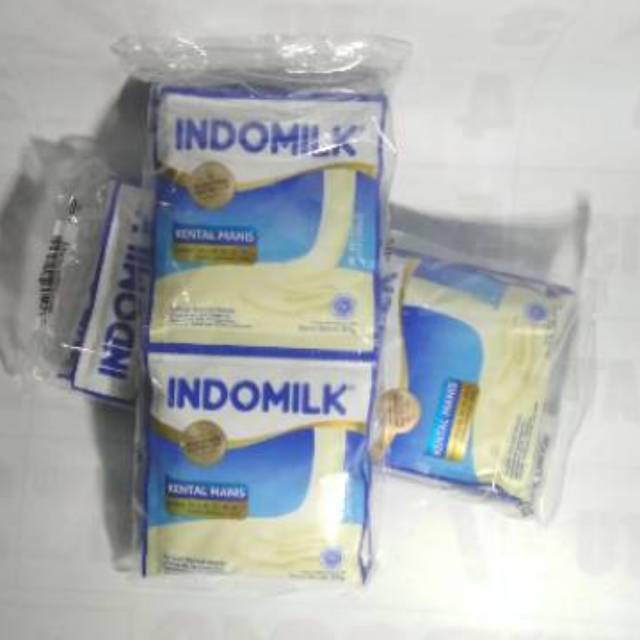 

Indomilk Susu Kental Manis Sachet 1 renteng 6pcs