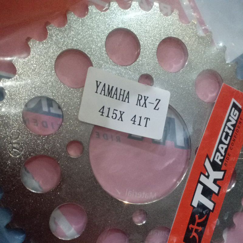 SSS RK TK 415 RX GEAR GER BELAKANG RXZ  JUPITER VEGA RX KING JUPITER Z VEGA R mx135 Ger tipis-tk 415x41