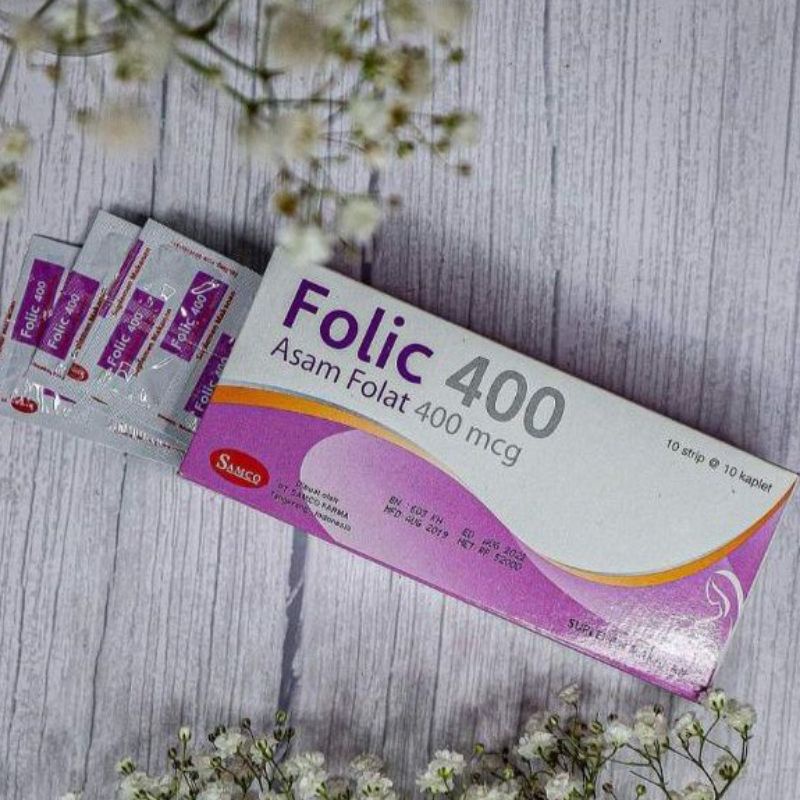 folic acid asam folat 400 iu