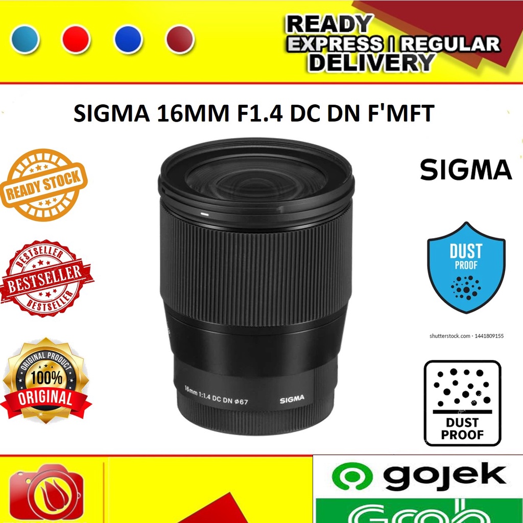 SIGMA 16MM F1.4 DC DN F'MFT