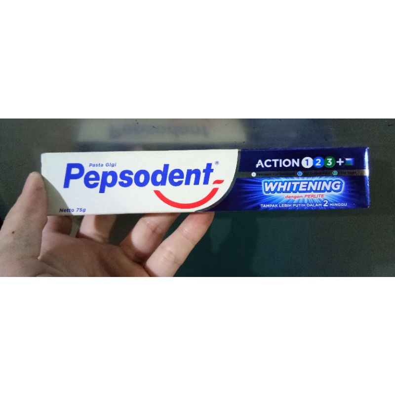 pepsodent whitening action 123+ 75 gr