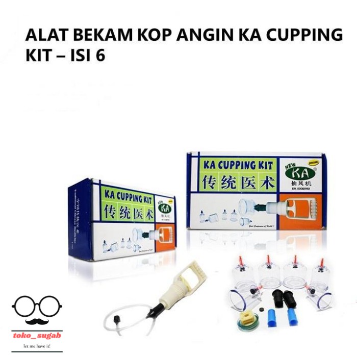 BEST VALUE & QUALITY  Kop Angin / Alat Bekam / Kop Badan / Penghilang Masuk Angin Tanpa Kerik