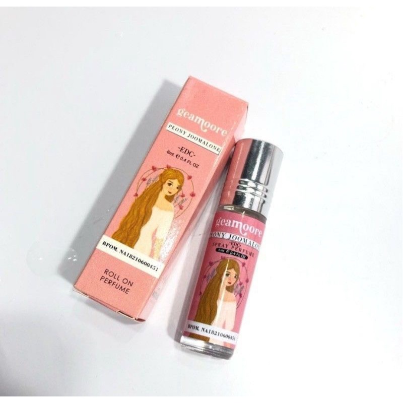 GEAMOORE PARFUM 6 ML BPOM-ROLLONPeony Joomalon