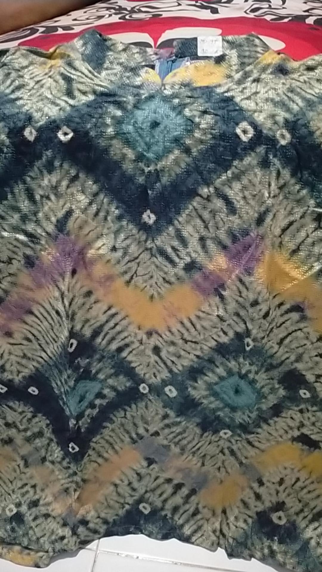 [cod] Blus-tunik Batik Jumputan Model Bolero - Outer