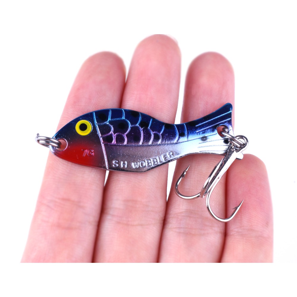 HENGJIA 3pcs/set sequins umpan ikan metal fish memancing swimbait fishing lure peralatan