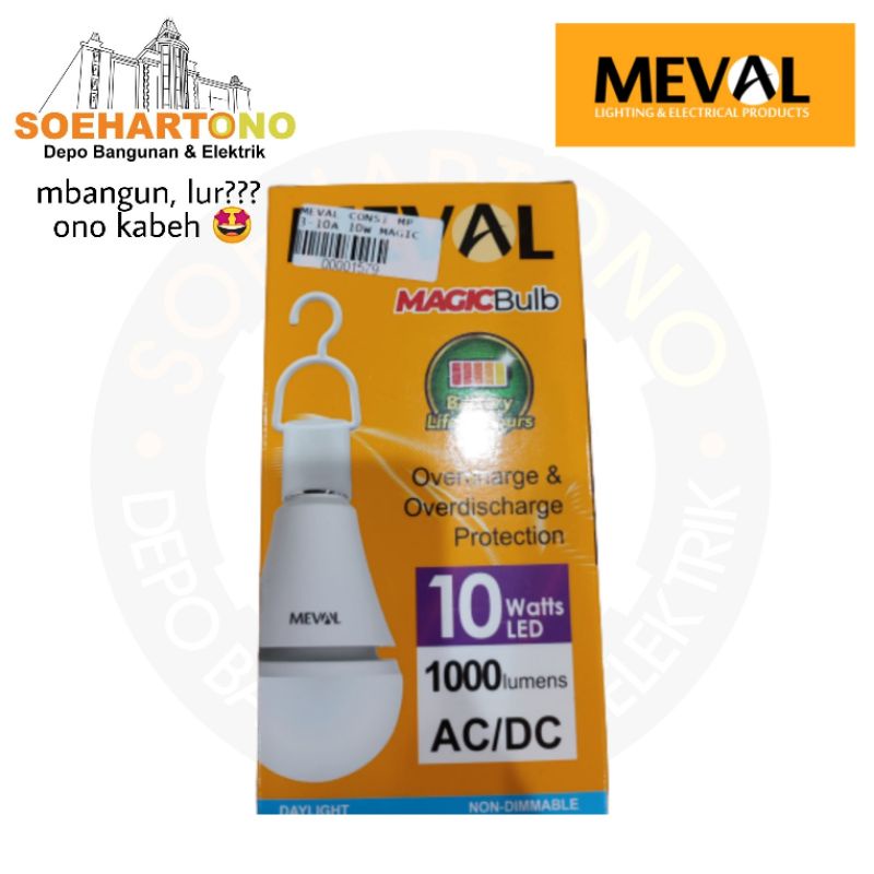 Lampu Emergency MEVAL