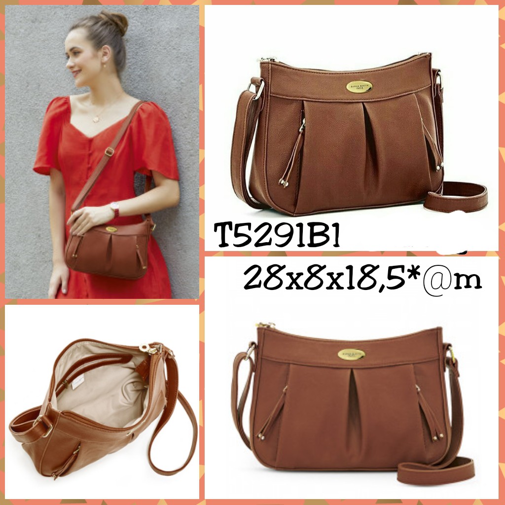 Tas Tas Sophie Martin Tas selempang Tas Murah Tas Promo Tas Import Tas Coklat