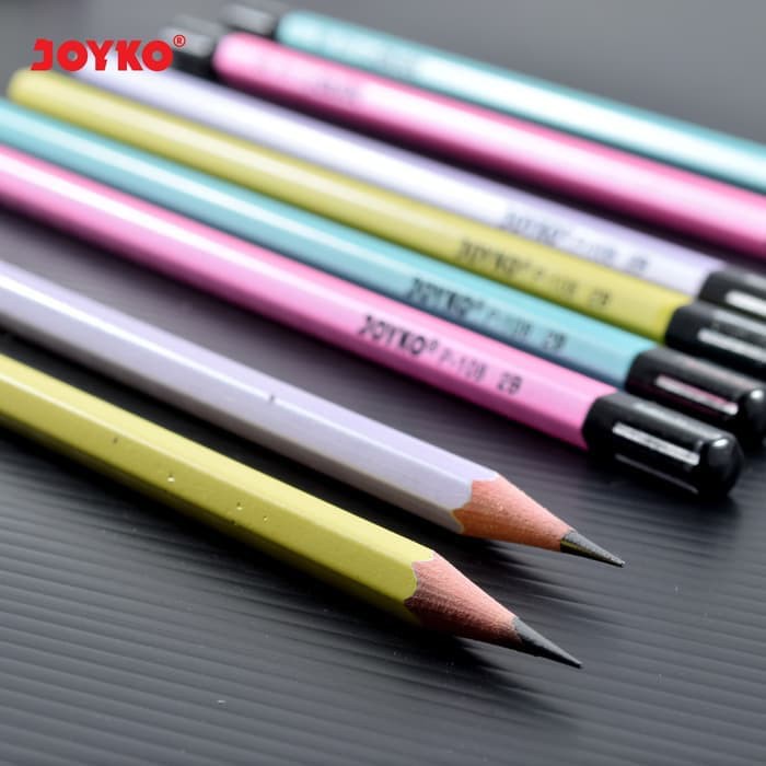 

Pencil / Pensil Joyko P-108 / 2B / Pearl / 1 BOX 12 PCS ori