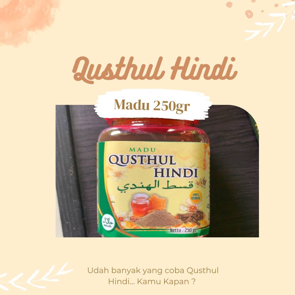 

MADU QUSTHUL HINDI Kemasan 250 Gram - ORIGINAL