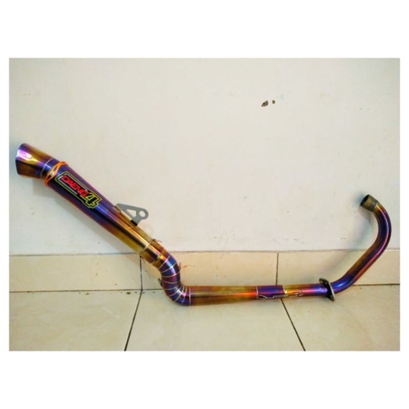 KNALPOT DAENG KANAN KOBRA DIAMON PNP,VIXION ,CBR ,SATRIA FU