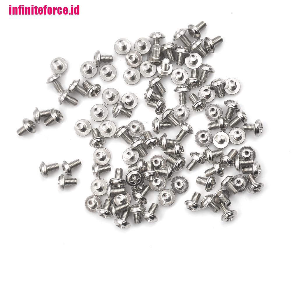 100Pcs Computer PC Case Hard Drive Precision PSU 6/32&quot; Hex Screws