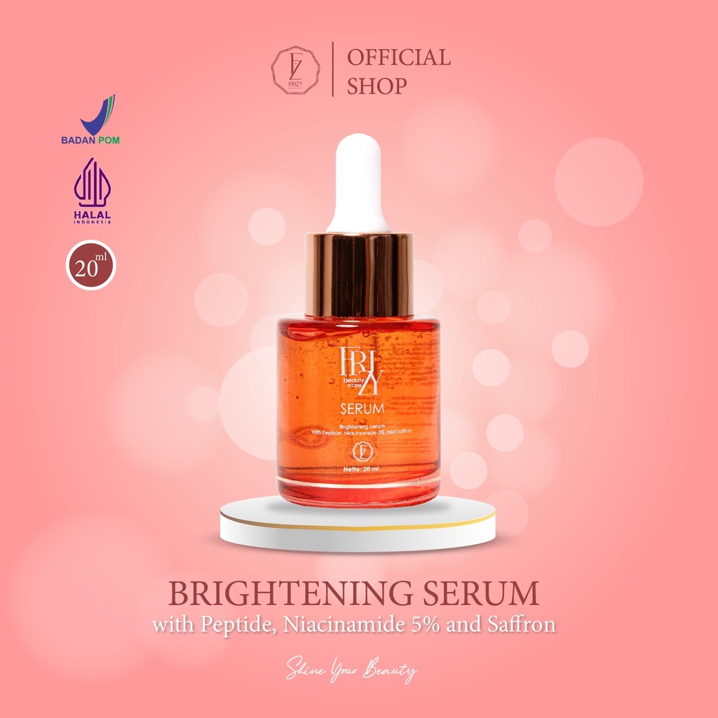 Paket Frizy Brightening Series Skincare Pencerah glowing BPOM HALAL