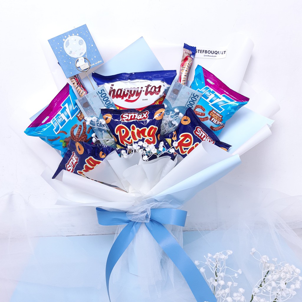 

Bouquet Snack - Snack Buket (Tambahan uang) PREMIUM