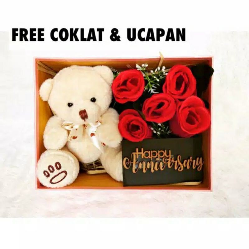 

TERLARIS !! Boneka Box - Hadiah Ultah | Kado Anniversary | Valentine | Hadiah Graduation | Love You