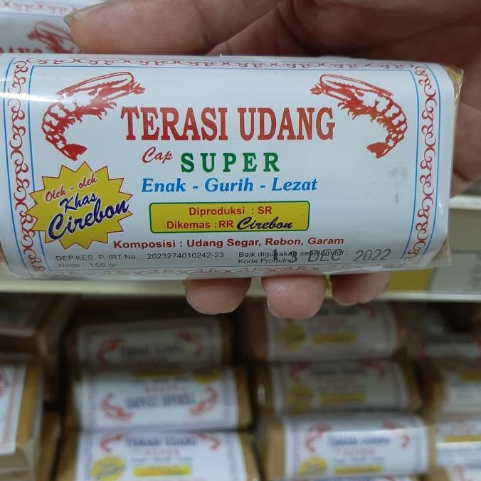 

Terasi Udang cap Super 150gr