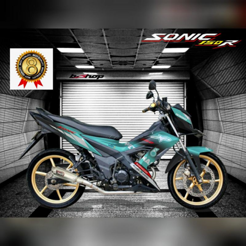 Sticker Decal Sonic 150R Petronas variasi #stiker888